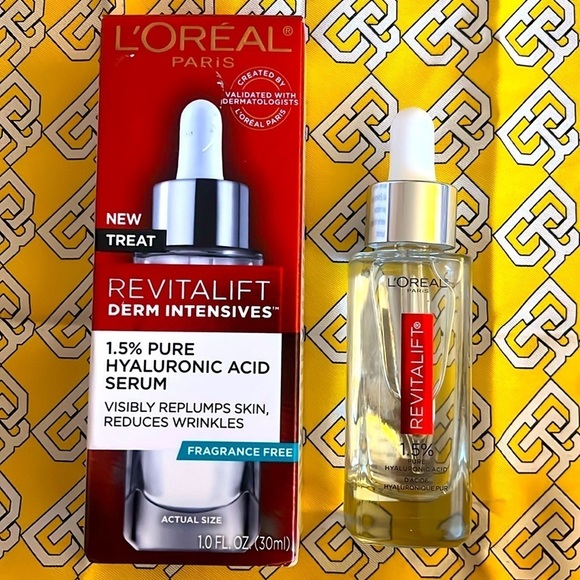 Brand New L'Oreal Revitalift Derm Intensives 1.5% Pure Hyaluronic Acid Serum - Picture 12 of 12